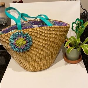 ADORABLE SPRING COLORFUL WEAVED BAG!! GET READY!!